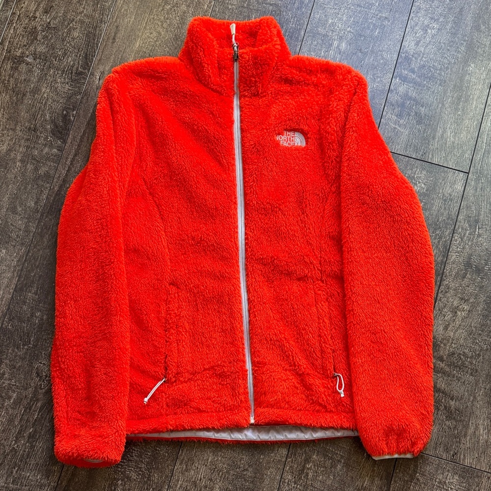 The North Face Vibrant Orange Fleece Jacket